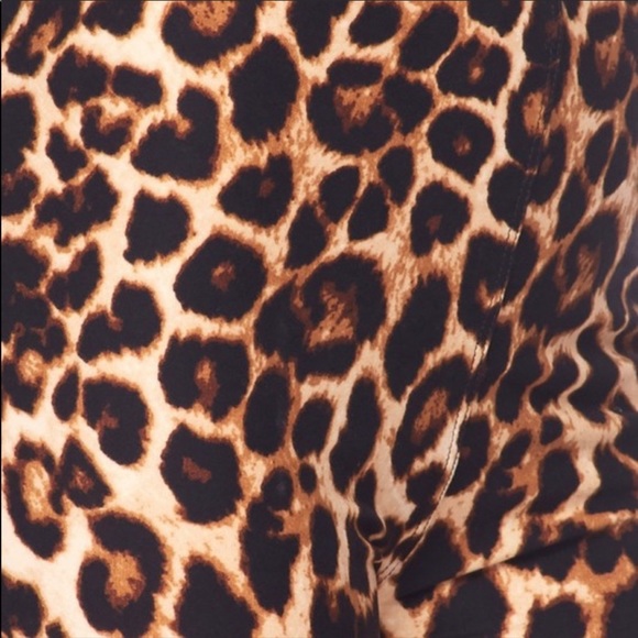 High Waist Leggings Leopard Camo Print OS - Picture 5 of 5